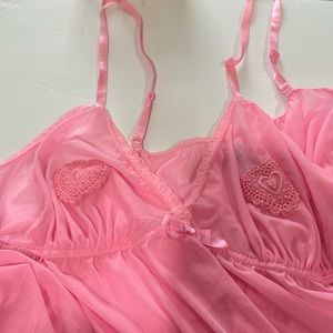Secret Treasures, pink, nighty with spaghetti straps, size 3X, NWOT